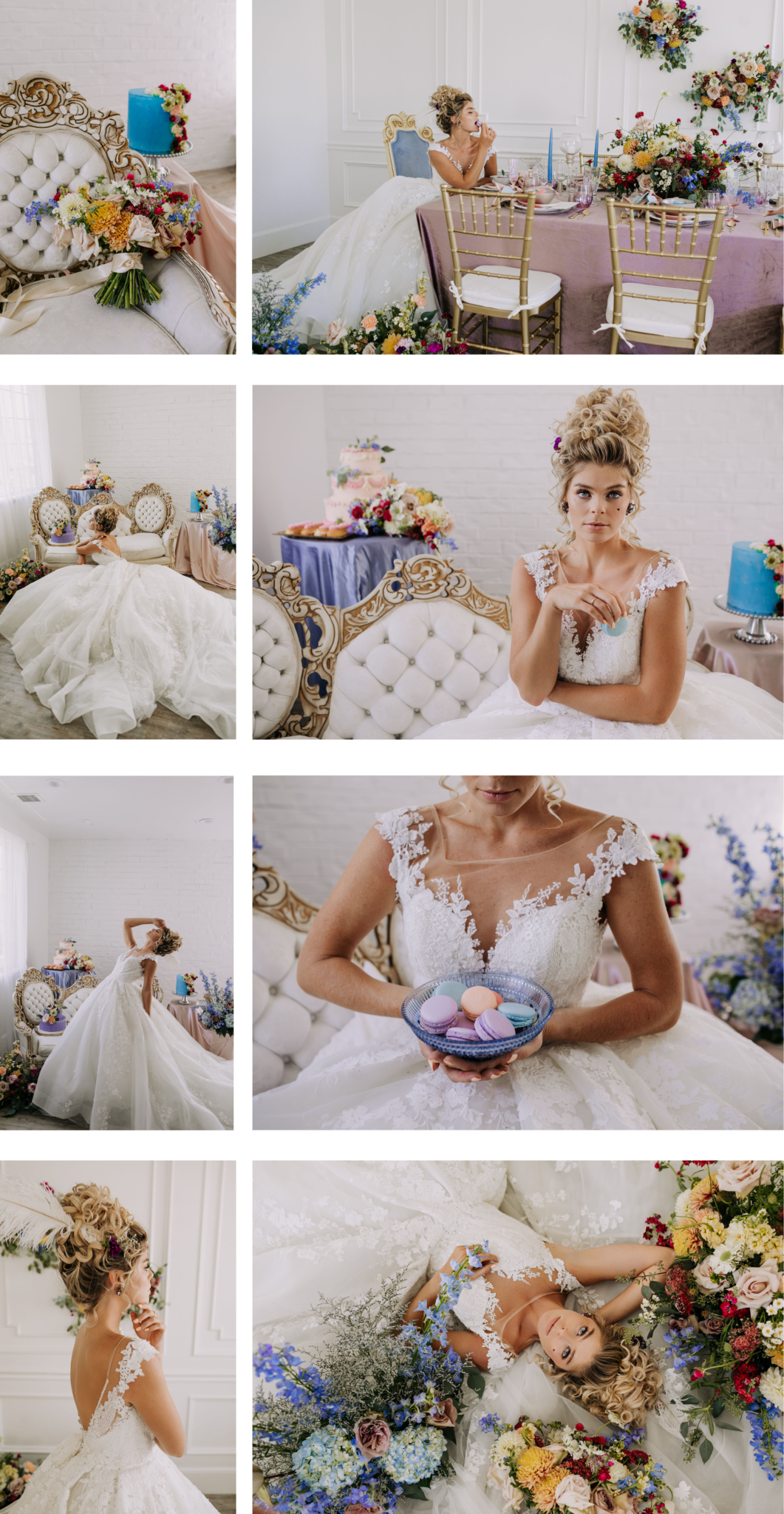 Sacramento Wedding Inspiration: Marie Antoinette - Styled Shoot Blog Series  {Behind-the-Scenes} - Real Weddings Magazine